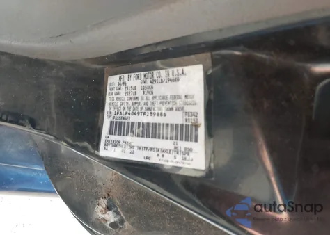 1996 Ford Mustang from USA, damaged, VIN 1FALP4049TF189886